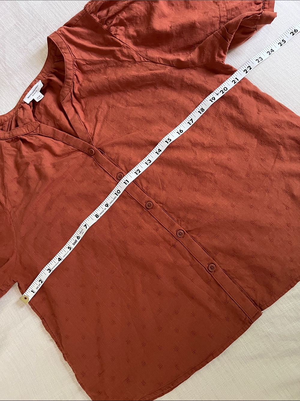 Button Down Blouse - Picture 3 of 10